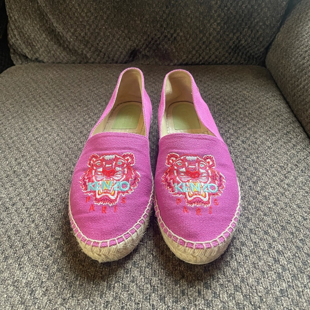 Kenzo Paris Tiger Logo Shoes